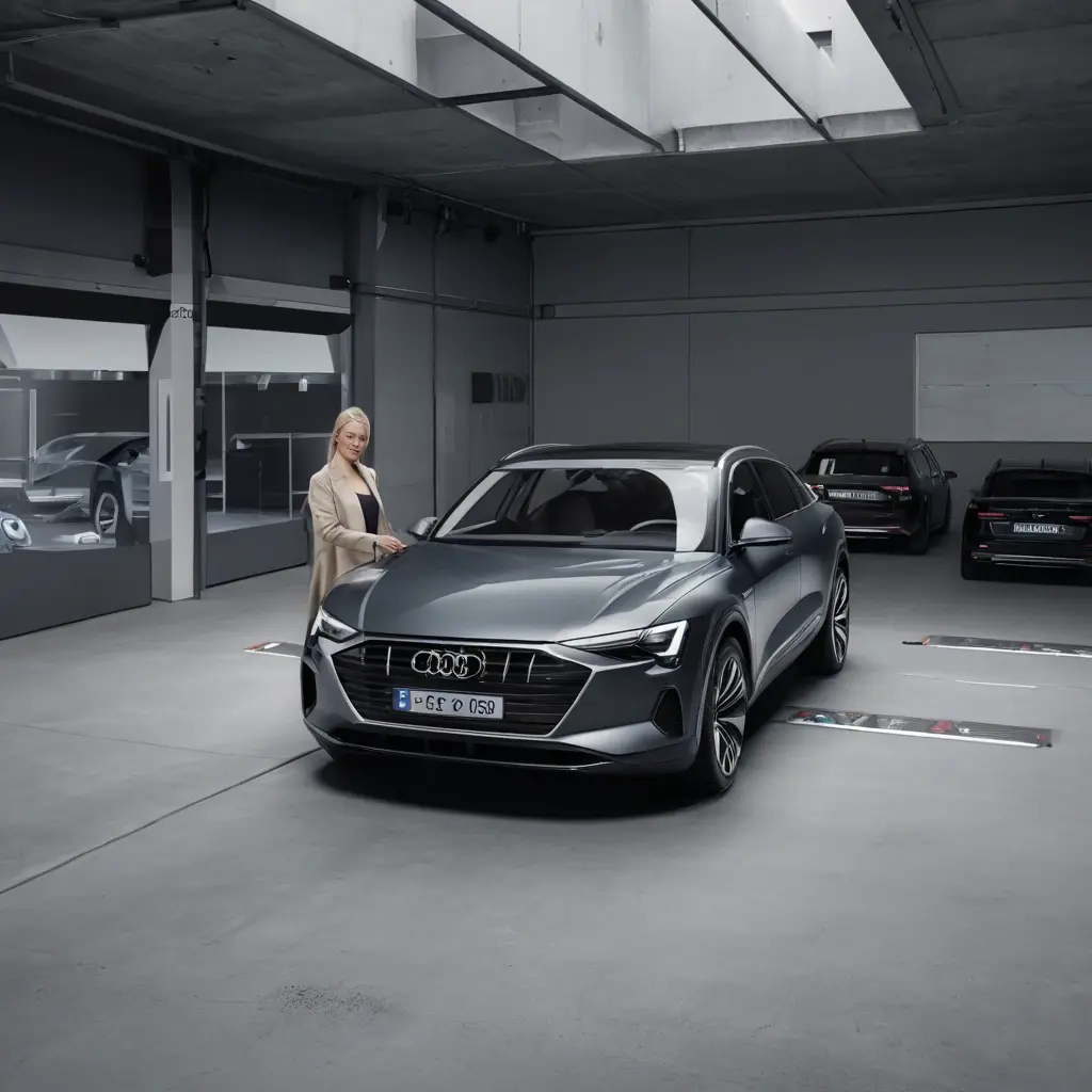 Электрические кроссоверы: как Audi внедряет элементы дополненной реальности для паркового ассистента.